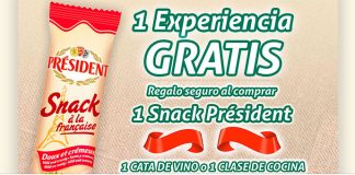 Président regala experiencias gratis Président regala experiencias gratis