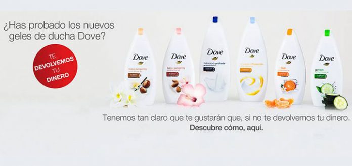 Prueba gel de ducha Dove sin compromiso