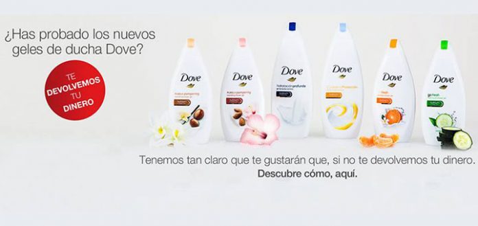 Prueba gel de ducha Dove sin compromiso