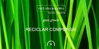 Reciclar compensa con Intimissimi Reciclar compensa con Intimissimi