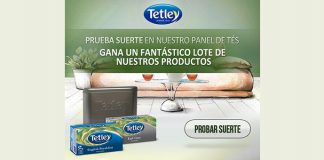 Tetley regala lotes de sus productos Tetley regala lotes de sus productos
