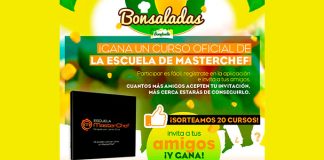 Bonduelle sortea 20 cursos de la escuela Masterchef Bonduelle sortea 20 cursos de la escuela Masterchef