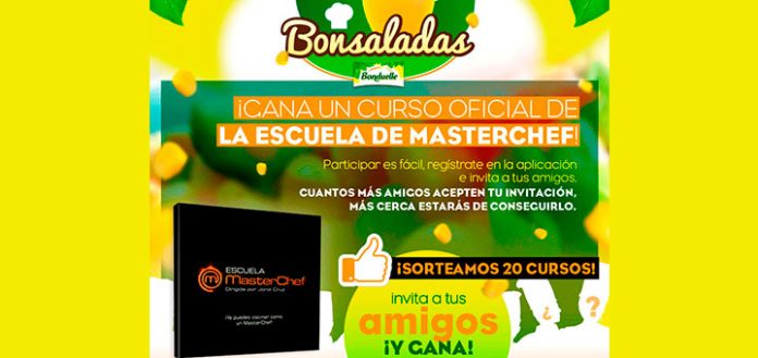 Bonduelle sortea 20 cursos de la escuela Masterchef