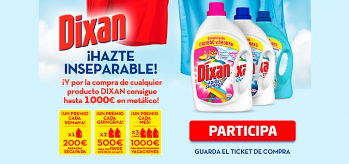 Consigue hasta 1000 euros con Dixan