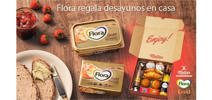 Flora regala desayunos en casa