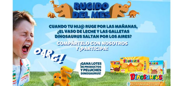 Gana un lote de productos y peluches Dinosaurus