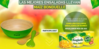Gana una ensaladera de bambú Bonduelle Gana una ensaladera de bambú Bonduelle