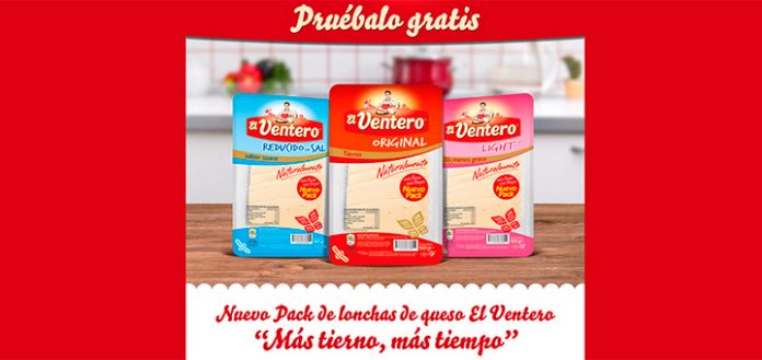 Prueba gratis lonchas de queso El Ventero