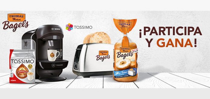 Thomas Bagels regala packs de desayuno