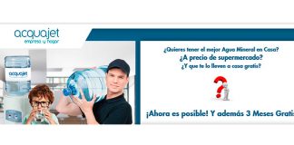 3 meses gratis de agua con Acquajet 3 meses gratis de agua con Acquajet