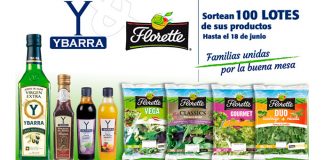 Florette & Ybarra sortean 100 lotes de productos Florette & Ybarra sortean 100 lotes de productos