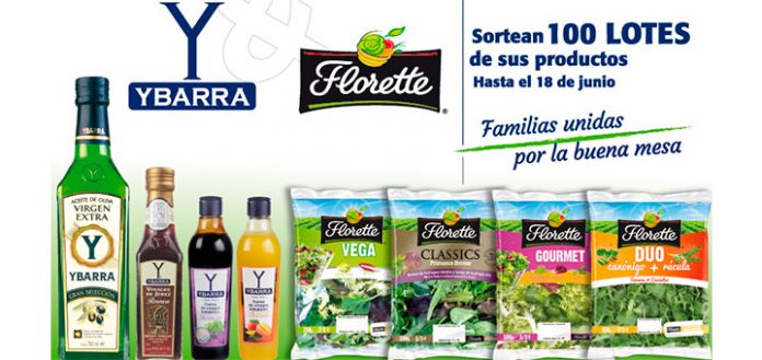 Florette & Ybarra sortean 100 lotes de productos