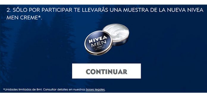 Muestra gratis de Nivea Men Creme