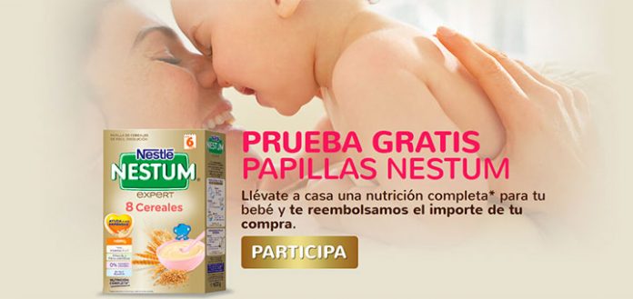 Prueba gratis las papillas Nestum