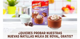 Prueba gratis natillas Milka de Royal Prueba gratis natillas Milka de Royal