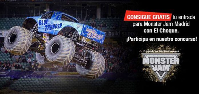 Ve gratis a Monster Jam Madrid con El Choque