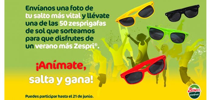 Zespri sortea 50 zesprigafas de sol