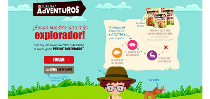 Consigue muestras gratis con Purina Adventuros