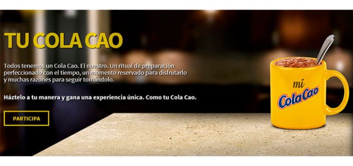 Gana premios con Cola Cao