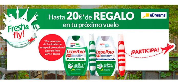 Licor del Polo regala descuentos en vuelos