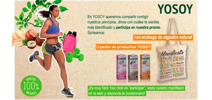 Yosoy sortea 100 Ecobags y 3 packs de sus productos