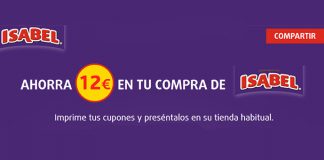 Consigue cupones de descuento en Isabel Consigue cupones de descuento en Isabel