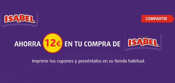 Consigue cupones de descuento en Isabel