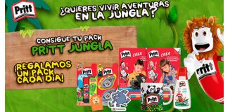 Gana un pack Pritt Jungla con Pritt Gana un pack Pritt Jungla con Pritt
