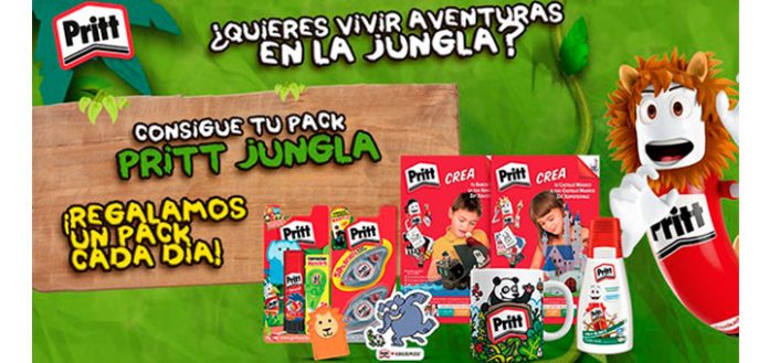 Gana un pack Pritt Jungla con Pritt