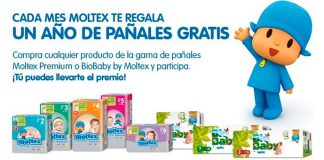 Un año de pañales gratis con Moltex Un año de pañales gratis con Moltex