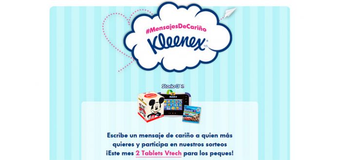 Consigue regalos con Kleenex