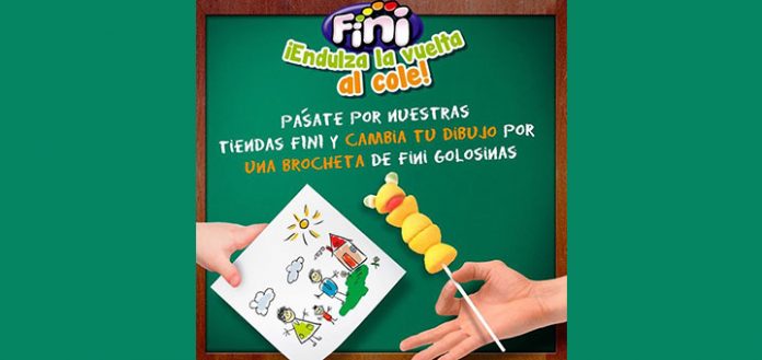 Consigue una brocheta de chuches con Fini