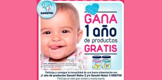 Gana un año de productos gratis con Sanutri Gana un año de productos gratis con Sanutri