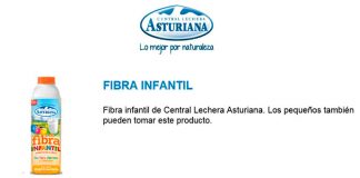 Cupones descuento en Central Lechera Asturiana Gratis Fibra Infantil de Central Lechera Asturiana