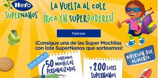 Hero SuperNanos sortea 50 mochilas Hero SuperNanos sortea 50 mochilas
