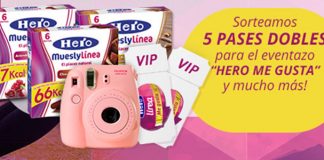 Hero sortea 5 pases dobles para «Hero Me gusta» Hero sortea 5 pases dobles para "Hero Me gusta"