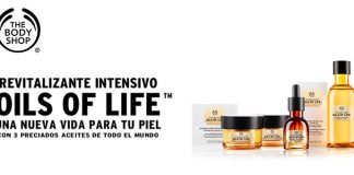 Muestras gratis de Oils Of Life de The Body Shop Muestras gratis de Oils Of Life de The Body Shop