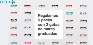 Opticalia sortea 3 packs de gafas graduadas Opticalia sortea 3 packs de gafas graduadas