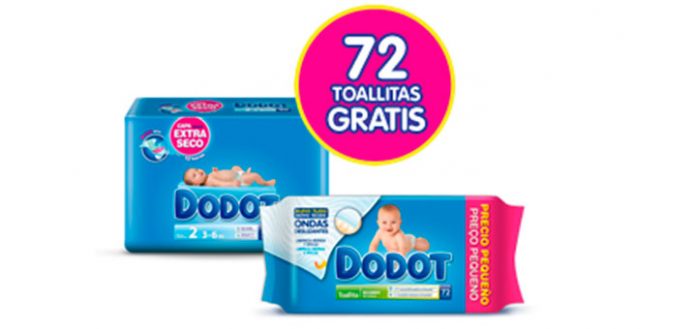 Toallitas Dodot gratis