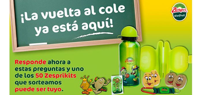 Zespri sortea 50 Zesprikits