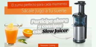 Consigue un Slow Juicer de Panasonic Consigue un Slow Juicer de Panasonic