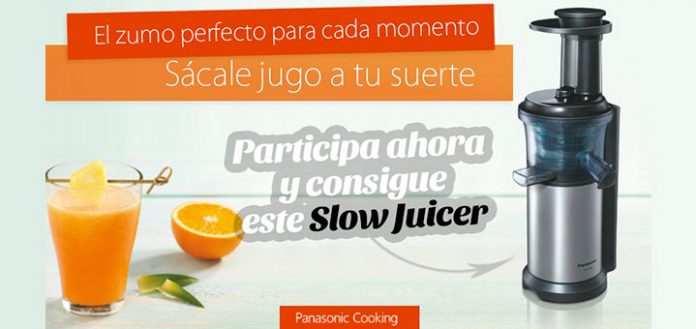 Consigue un Slow Juicer de Panasonic