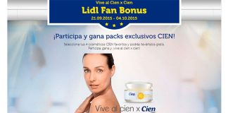 Gana packs exclusivos Cien con Lidl