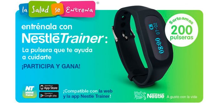 Gana una pulsera Nestlé Trainer