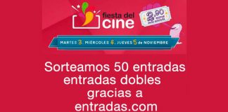 La fiesta del cine sortea 50 entradas dobles