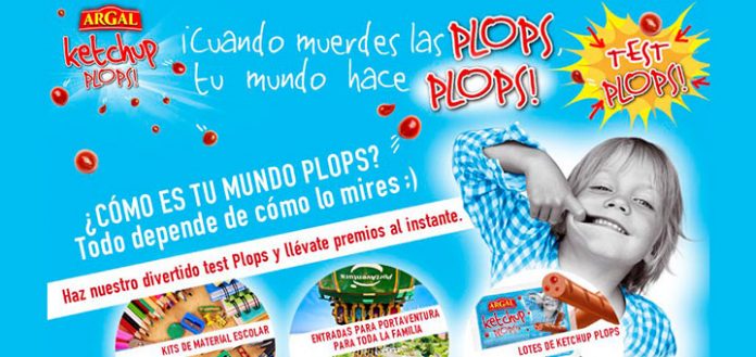 Llévate premios con Argal Ketchup plops