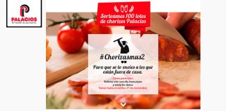 Palacios sortea 100 lotes de sus chorizos Palacios sortea 100 lotes de sus chorizos