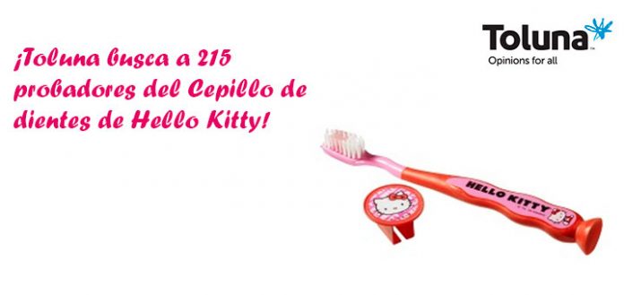 Prueba gratis Cepillo de dientes de Hello Kitty