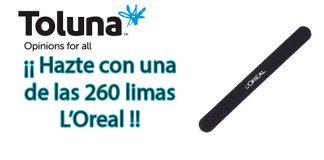 Consigue una lima de uñas L’Oreal Consigue una lima L'Oreal