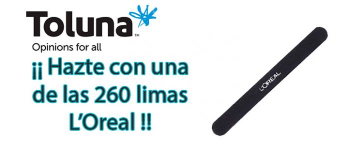 Consigue una lima L'Oreal